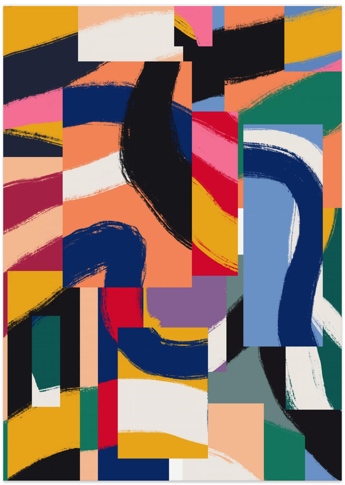 Shapes with Dynamic Brushstrokes