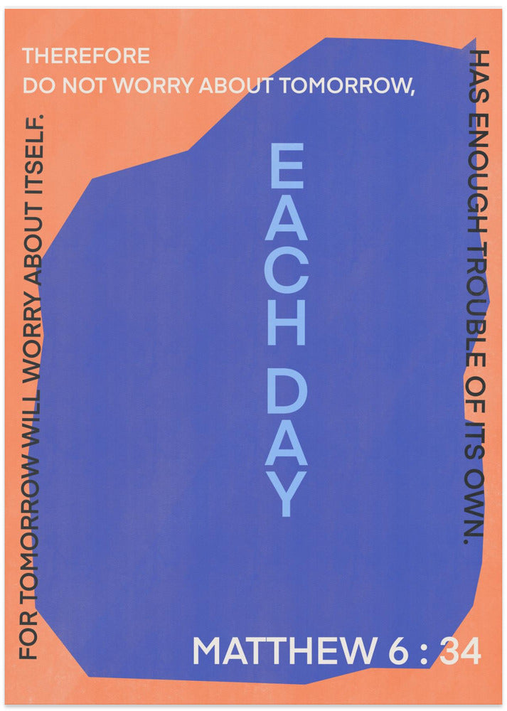 Live Each Day Poster