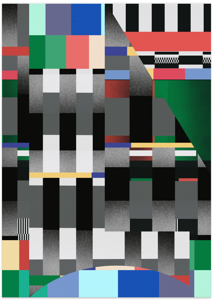 Glitch abstract artwork 01