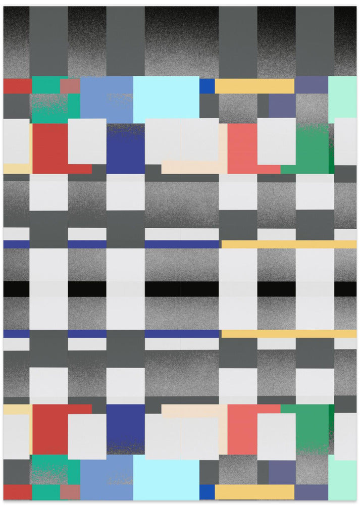 Abstract Design With A Grid Like Pattern