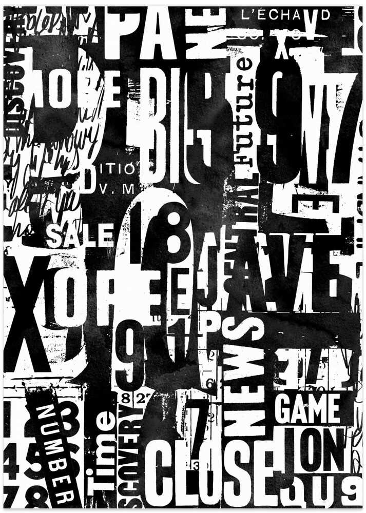 Typography Bw 001