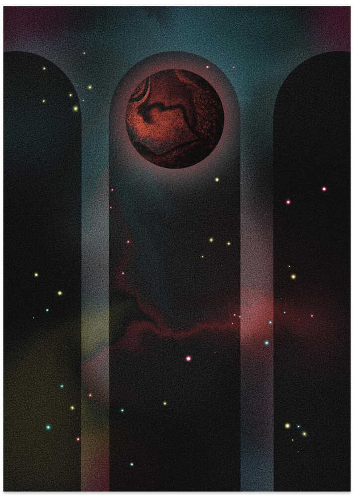 Space Temple Red Planet