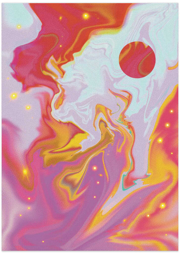 Molten Mars Red Plant