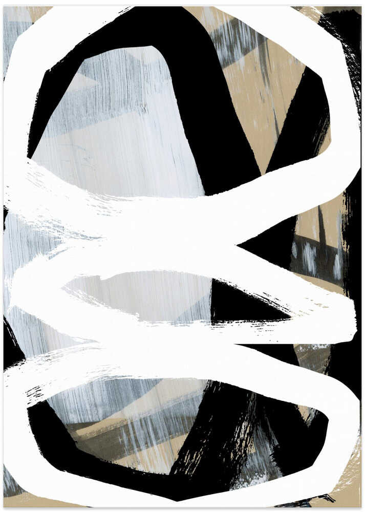 Bold Black On White No3