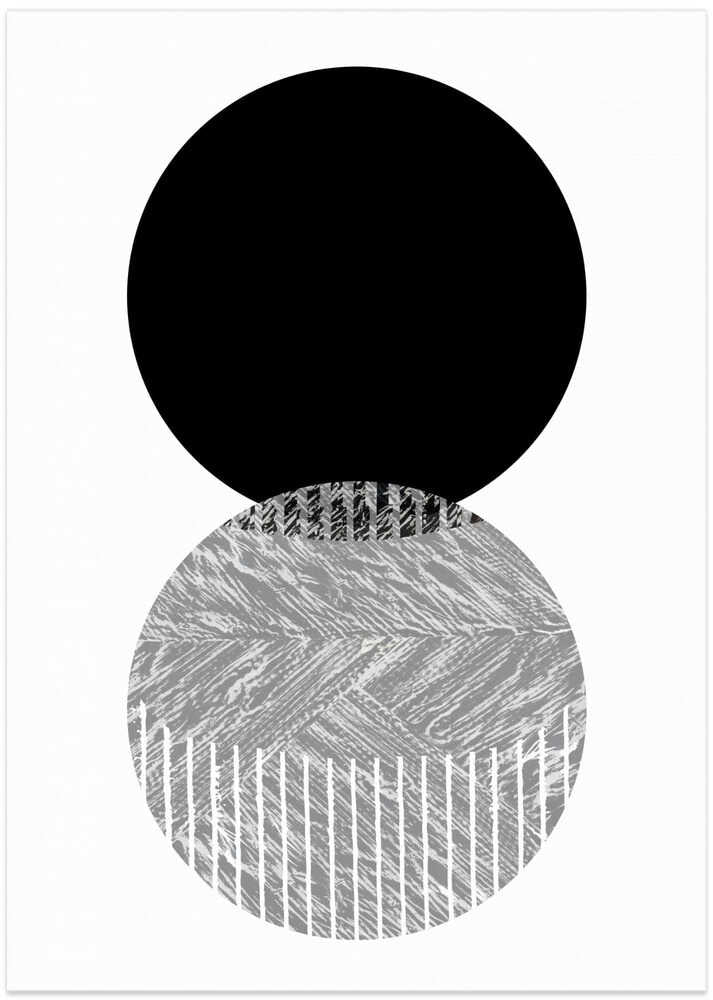 Black Grey Dots Bauhaus No2