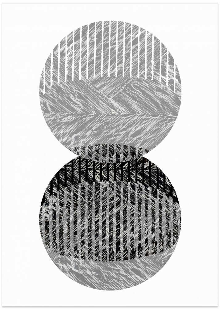 Black Grey Dots Bauhaus No1