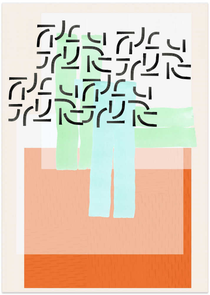 Pastel Pattern Collage 2