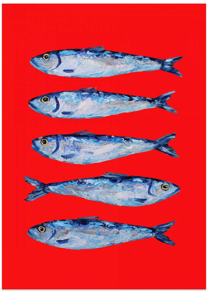 Sardines Berry Red