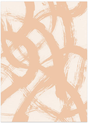 Art Prints of Abstract Brush Strokes 98B