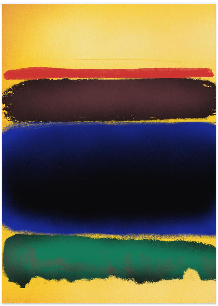 Art Prints of Spraypaint after rothko