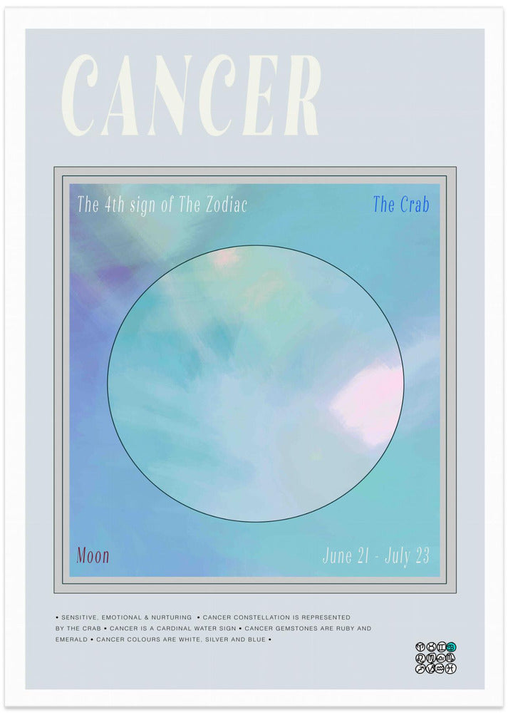 Art Prints of Zodiac Cancer