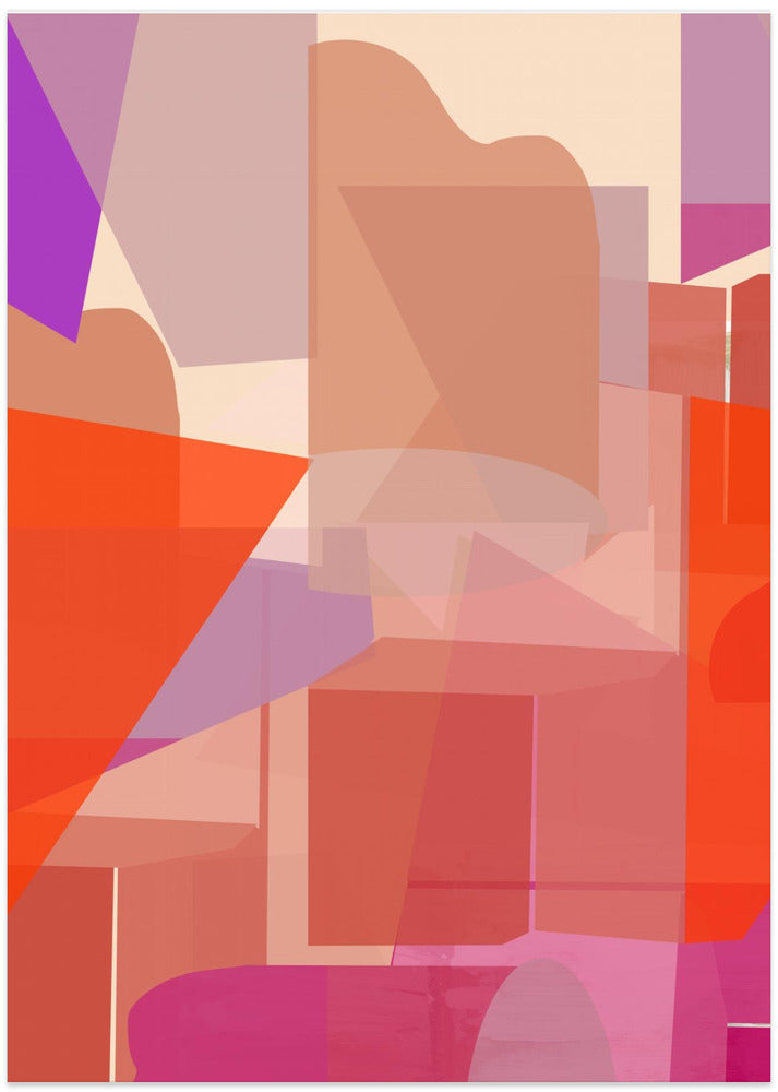 Art Prints of Velvety Shapes 3