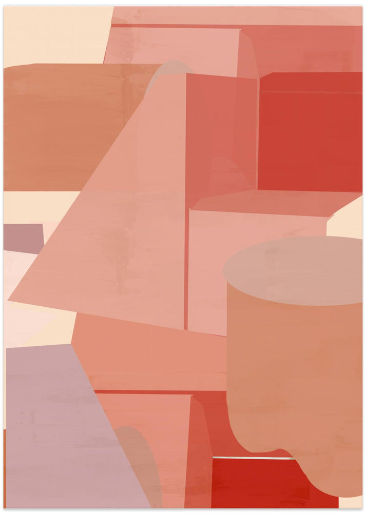 Art Prints of Velvety Shapes 1