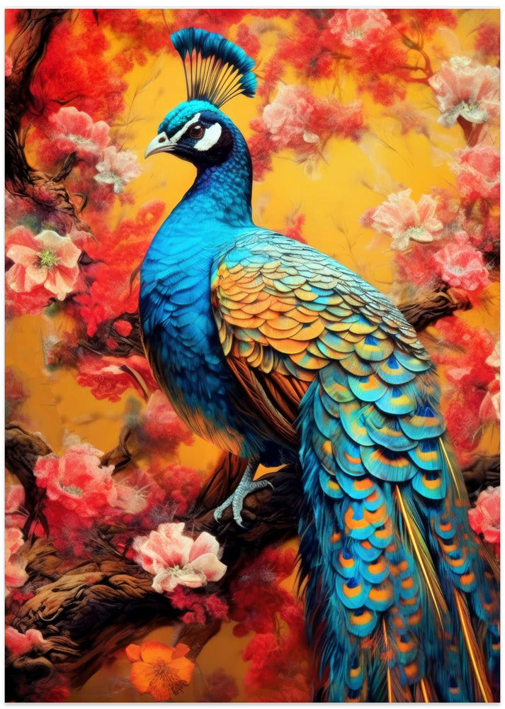 Peacock bird animal