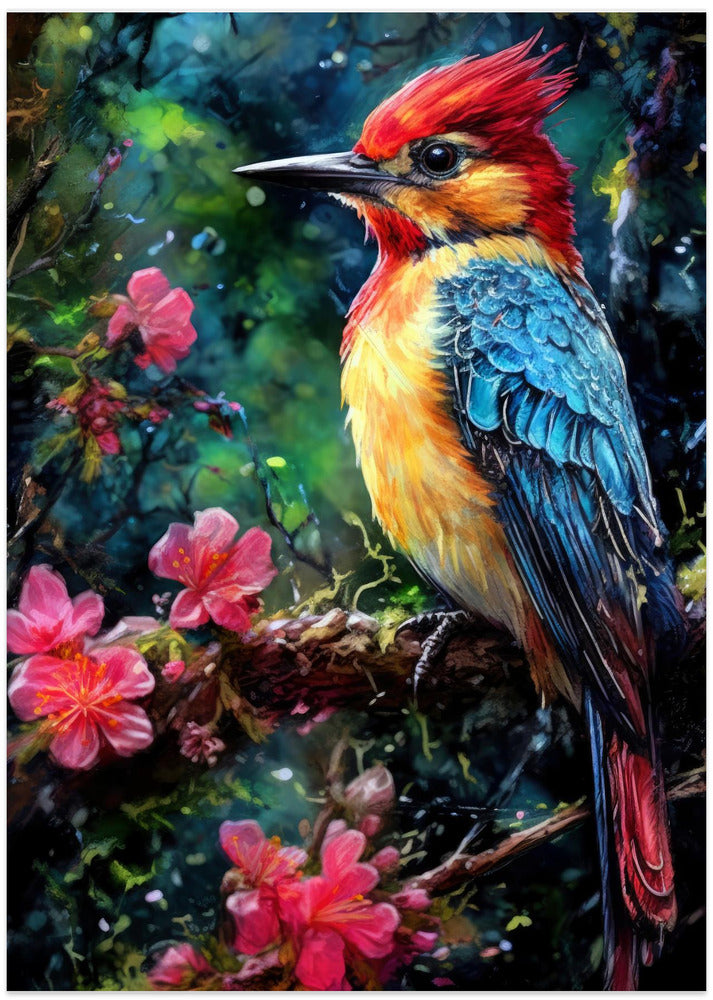 Woodpecker bird animal