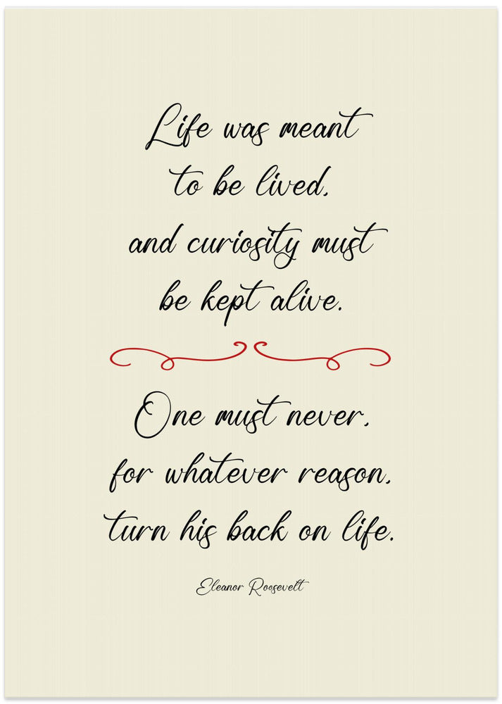 Eleanor Roosevelt quote