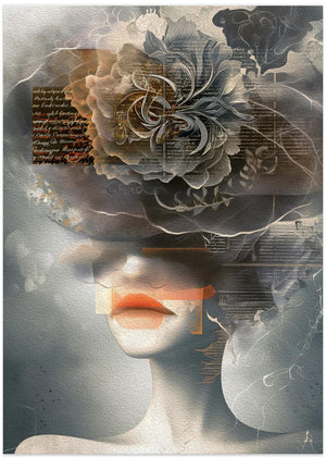 Art Prints of Lady In Hat No 1