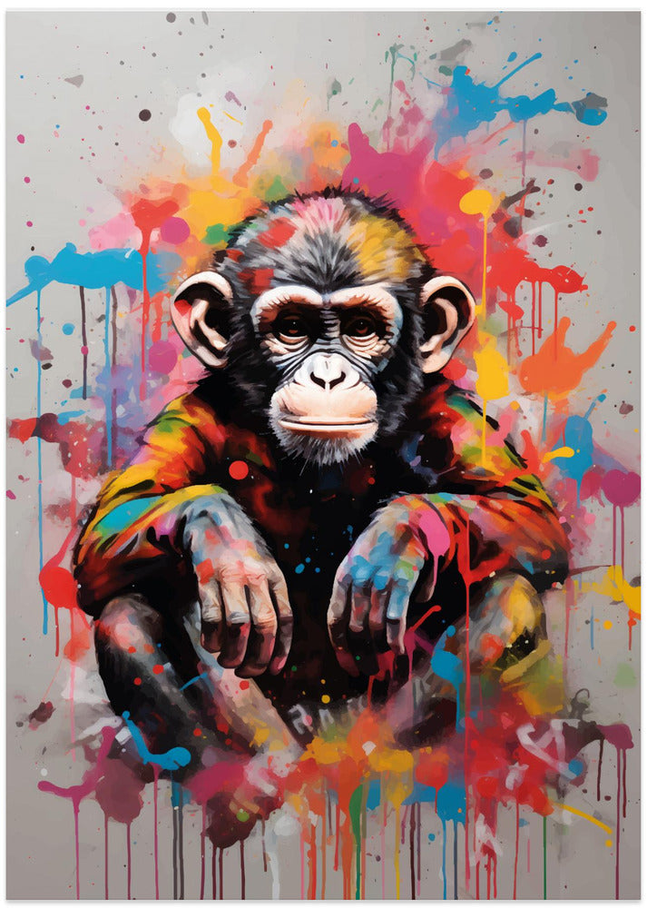 Monkey Pop Art