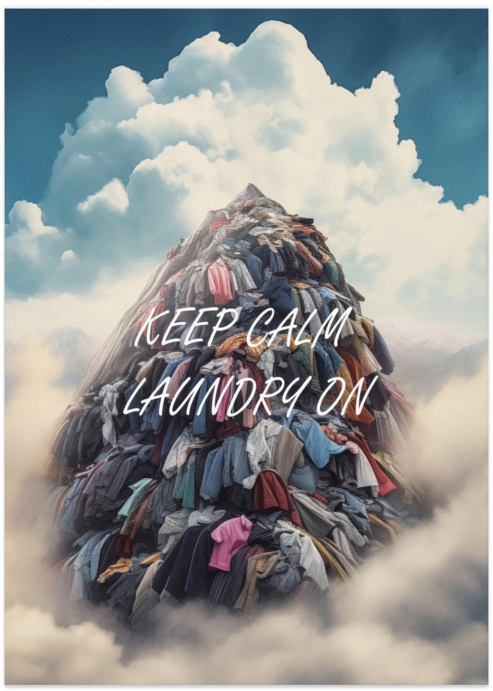 Keep Calm Laundry On Ii