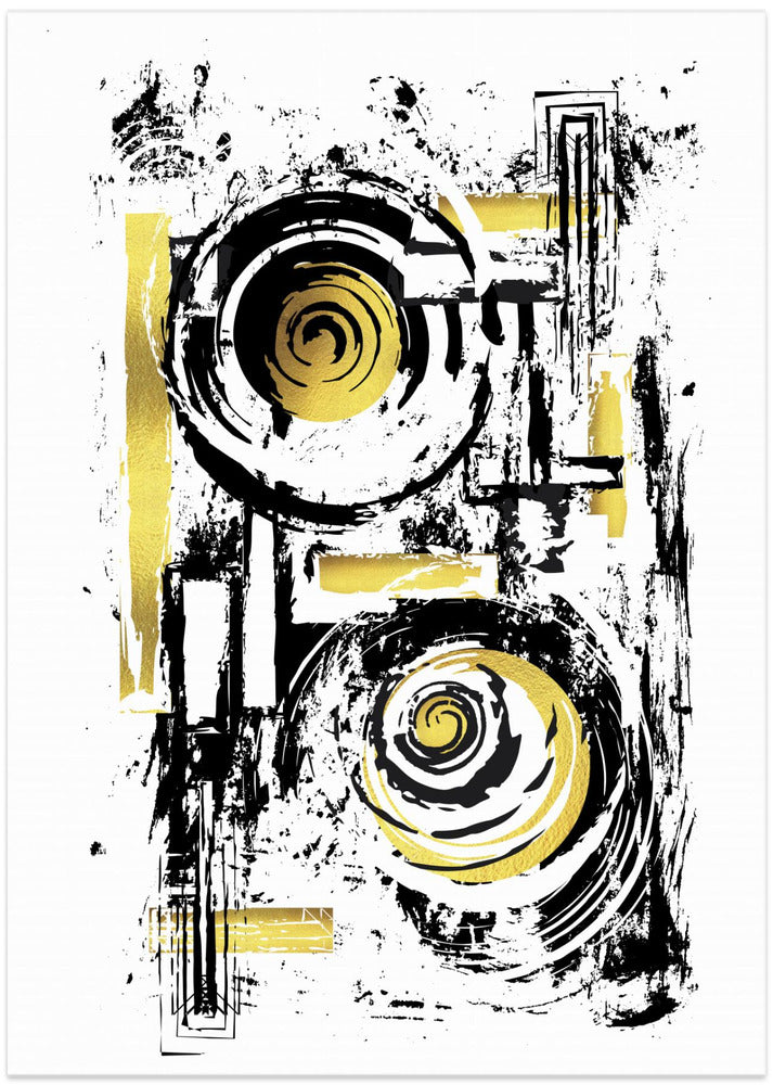 Art Prints of ABSTRACT ART Hard Working