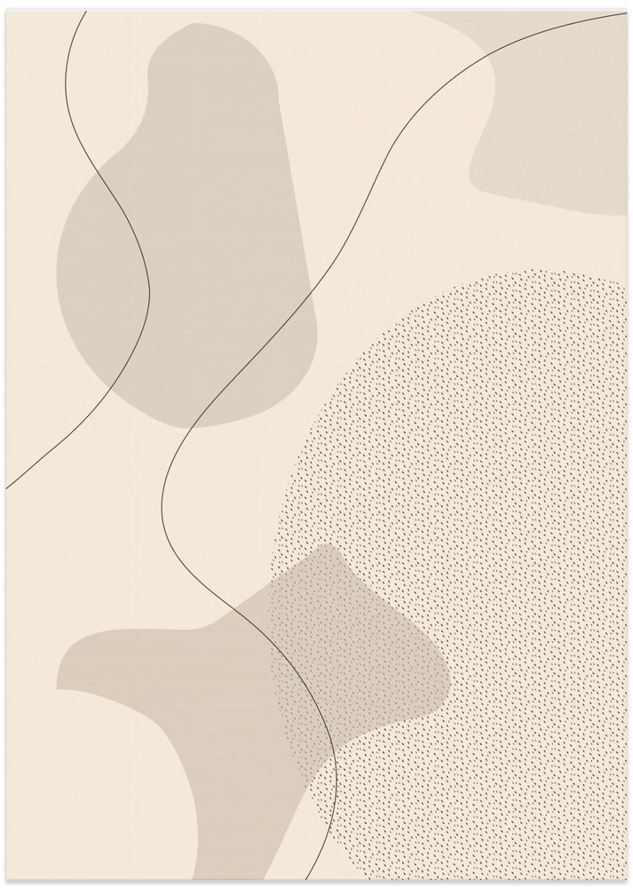 Art Prints of Mid-Century Modern No. 1 | brown