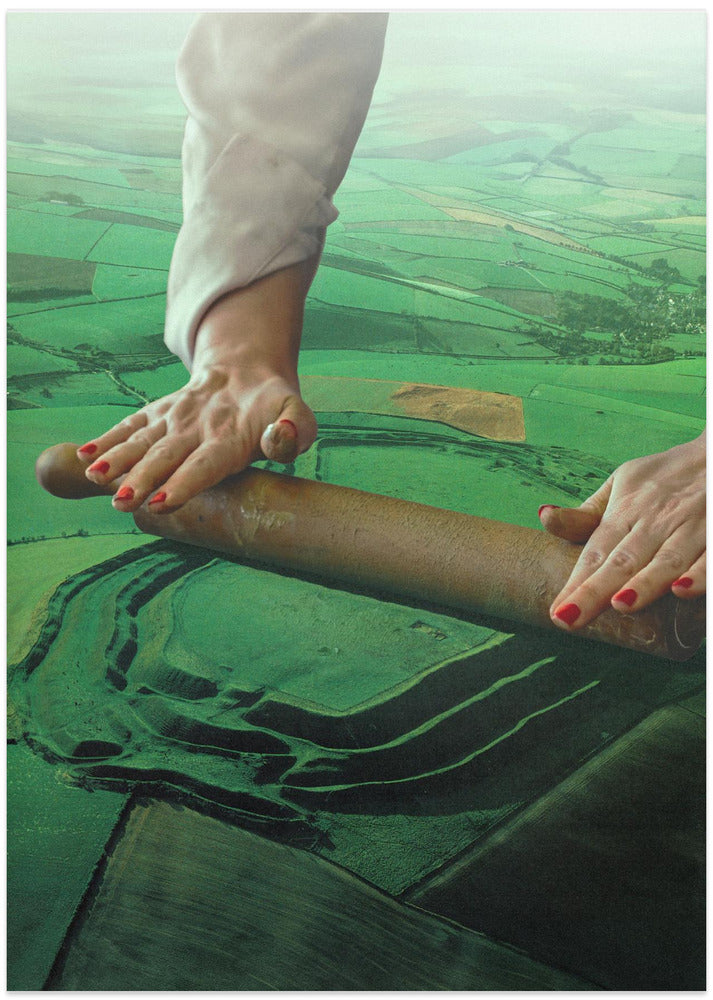 Meadows Roller - Landscape rolling Pin