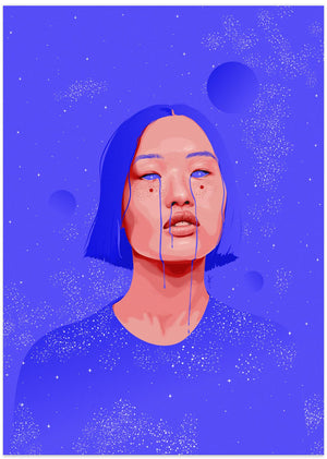 Art Prints of Poussée céleste