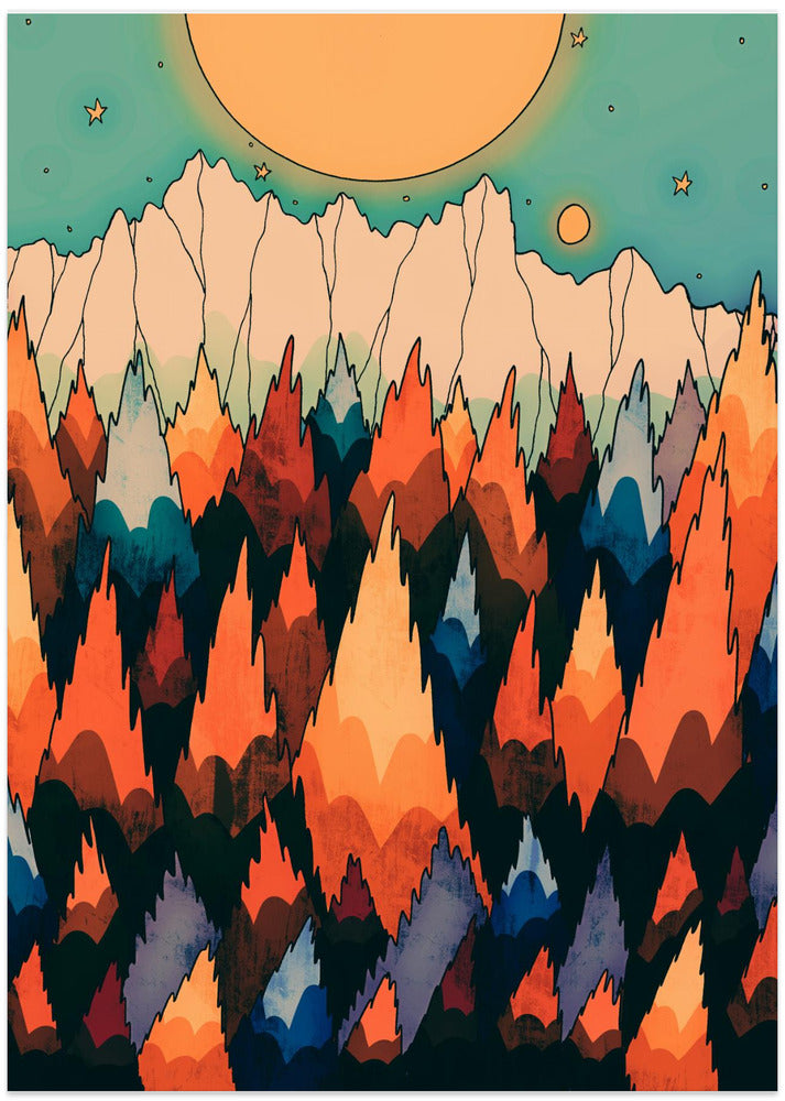 Autumnal Forest Land