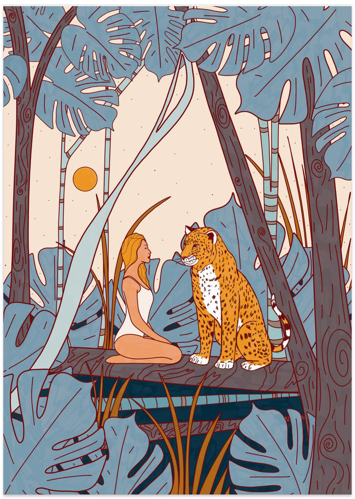 The Girl and the Leopard