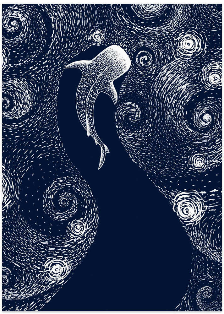 Star Eater In Van Gogh Style