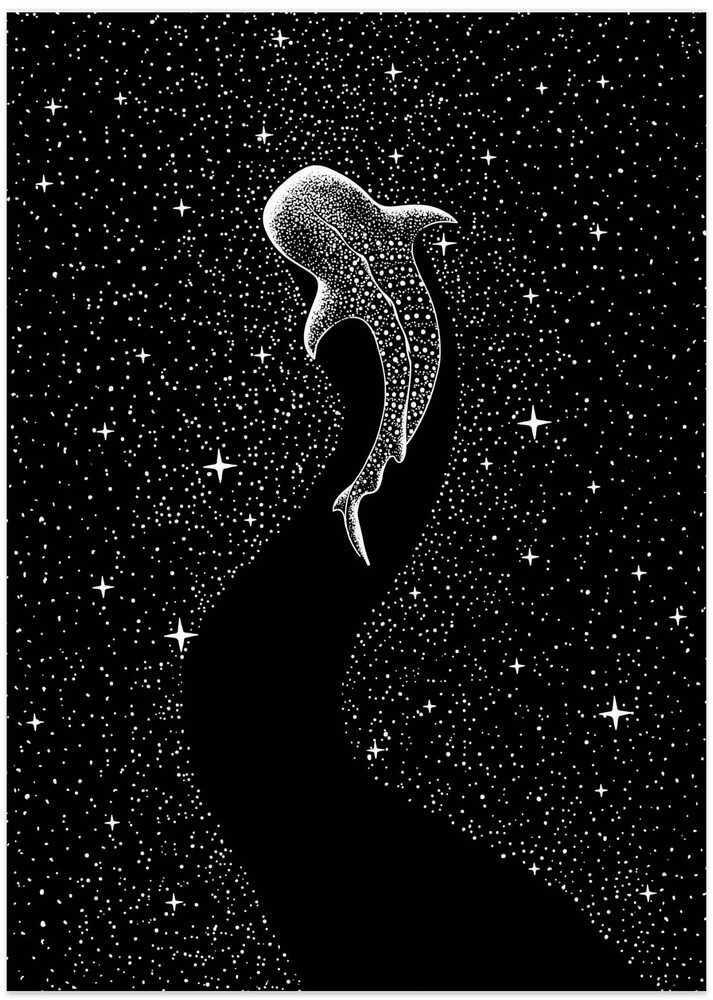 Star Eater Square (black Version)