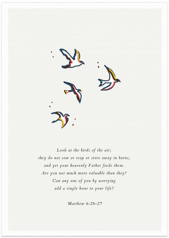 Matthew 6:26-27