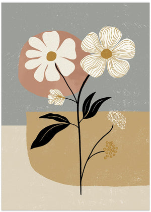 Art Prints of Minimalist Flowers 02