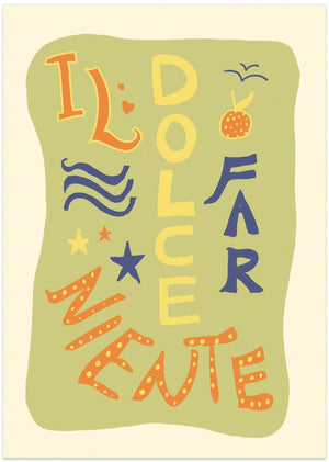 Art Prints of La Dolce Far Niente