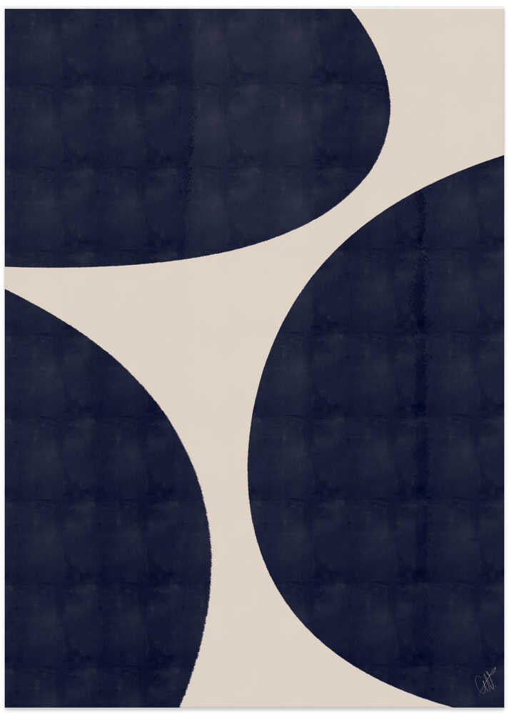 Blue Abstract Shapes