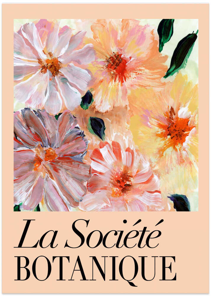 La Société Botanique Peach Flowers