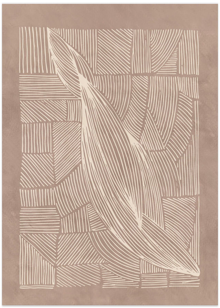 Abstract Irregular Lines