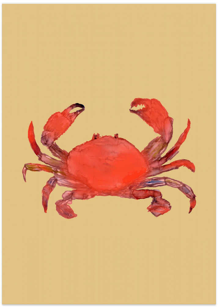 Crab Poster