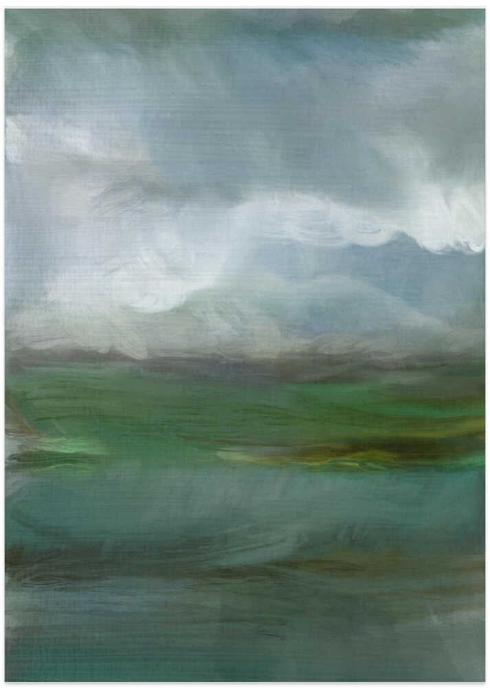 Rough Seas Oil Panel 2