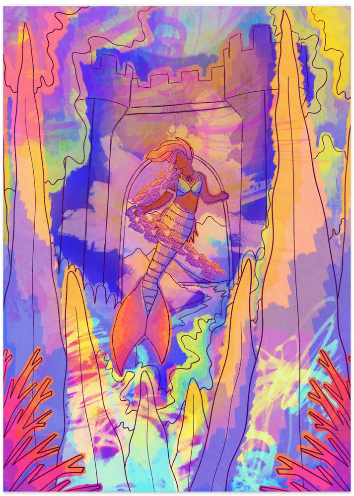 Mermaid and the Castle