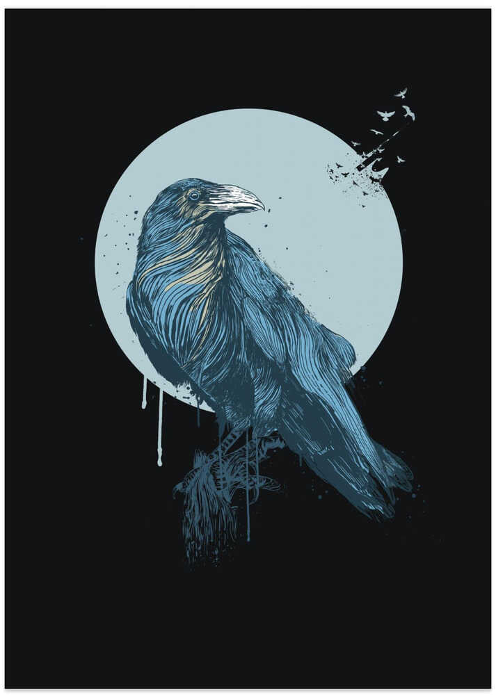 Blue Crow (Dark)