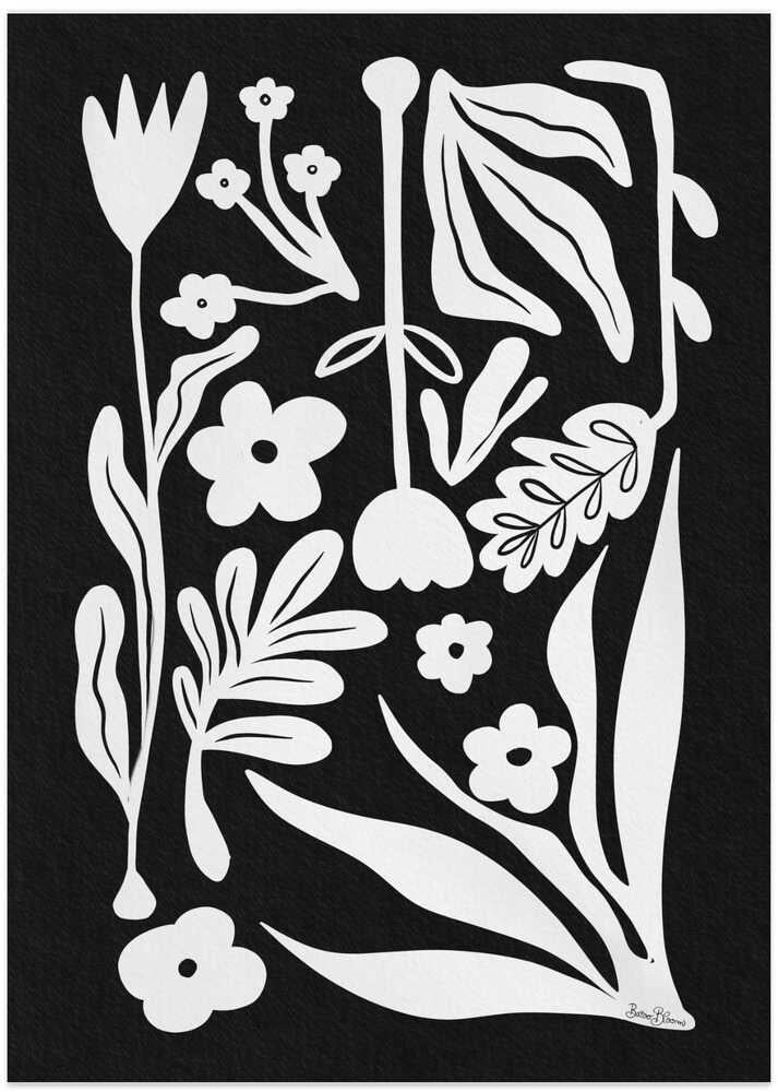 Nordic Abstract Florals