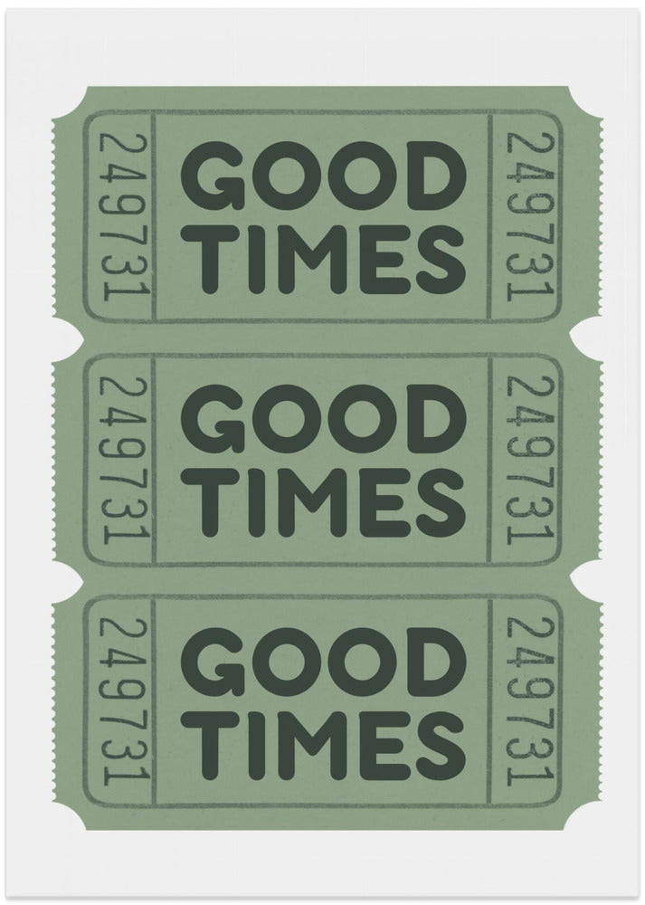 Sage Green Good Times Tickets
