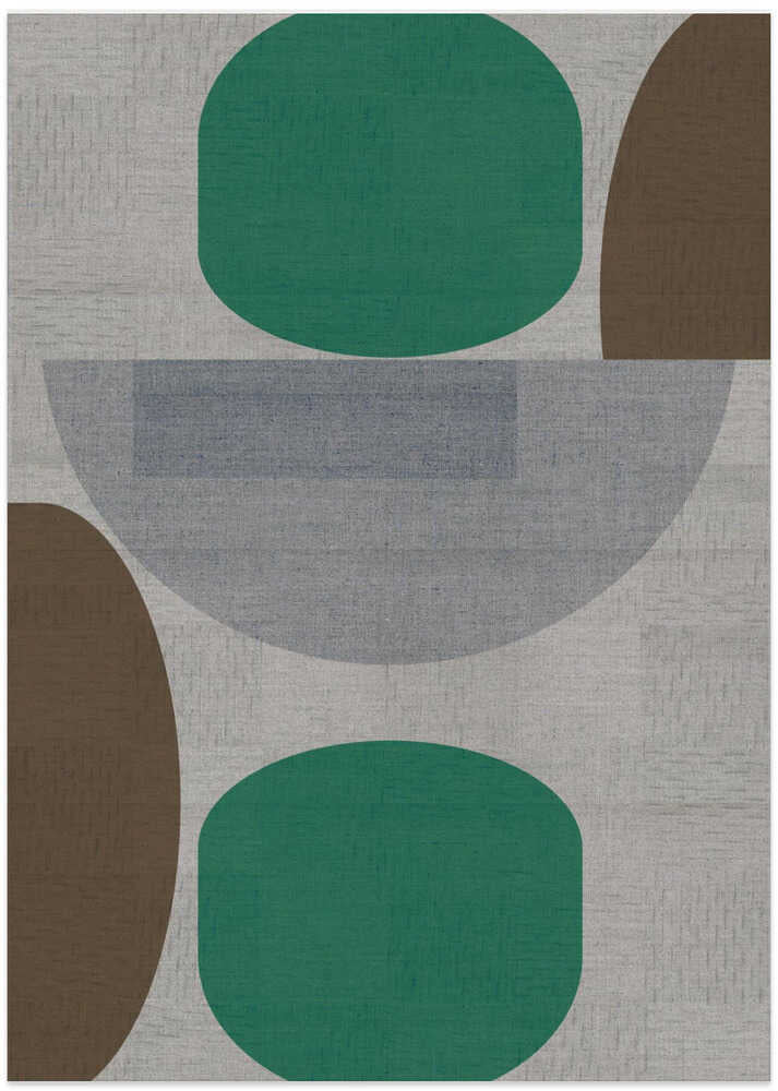 Woven Green Brown Grey 1