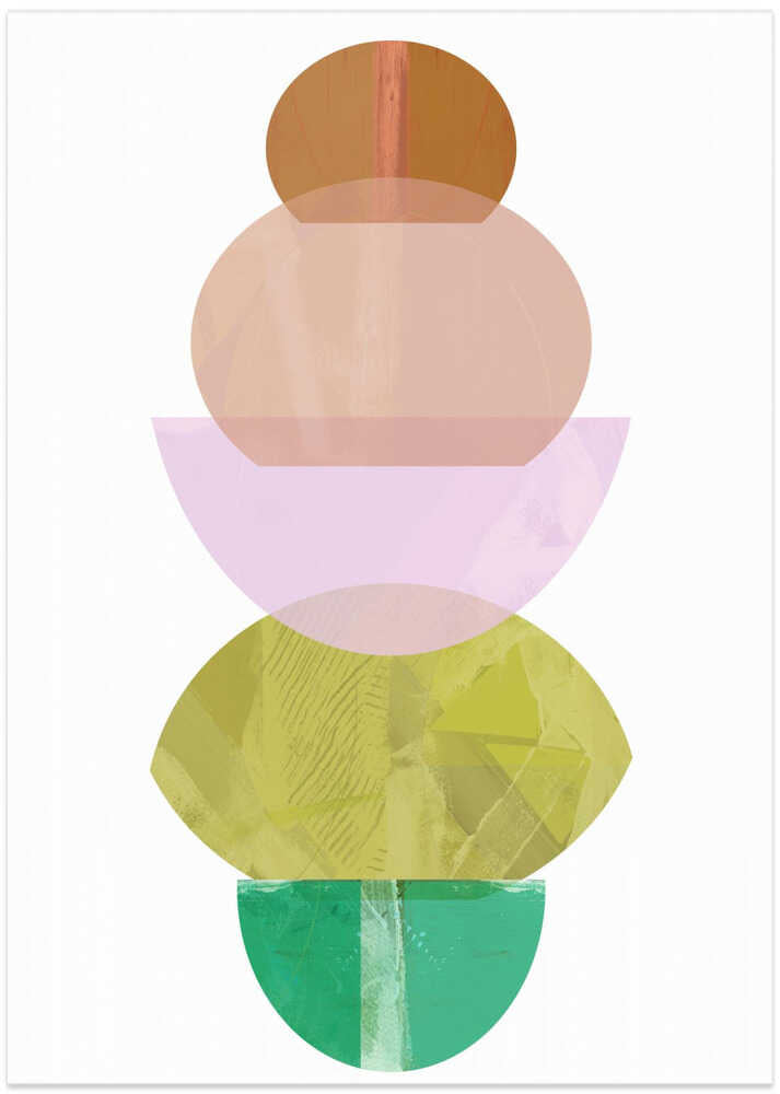 Coloured Shapes Stack 2