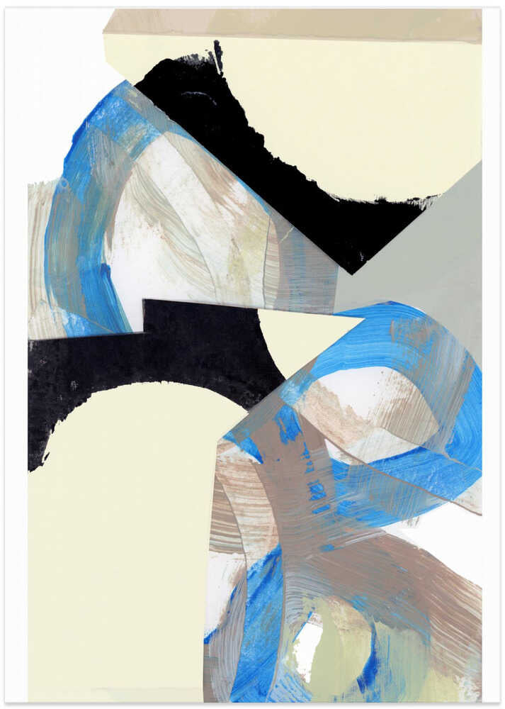 Blue Neutral Beige Black 1