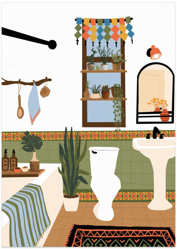 Boho Bathroom