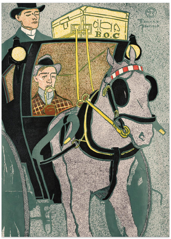 Man In Carriage (1896)
