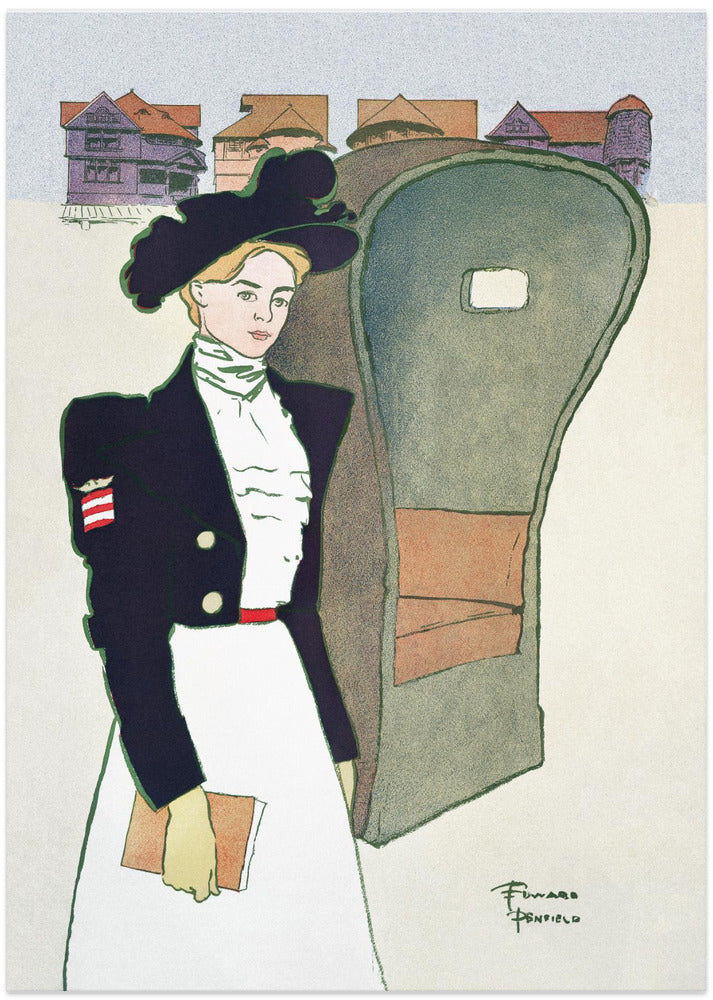 Woman Holding Book (ca. 1890–1907)