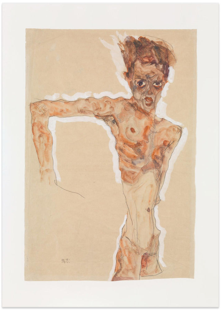 Self Portrait Egon Schiele